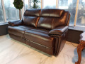 Диван Рочестер двойной с реклайнерами магазин Москва